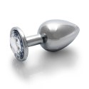 Round Gem Butt Plug - Large