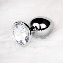 Round Gem Butt Plug - Medium