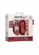 10 Speed Remote Vibrating Egg - Big - Red