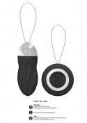 George - Rechargeable Remote Control Vibrating Egg - Black