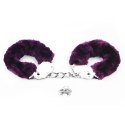 Fetish Pleasure Fluffy Handcuffs Purple