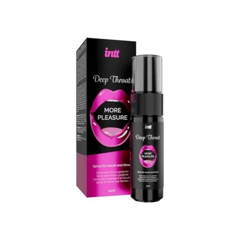 Spray do seksu oralnego. Intt Deep Throat Spray 12 ml DT0001