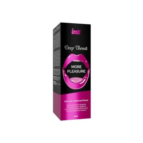 Spray do seksu oralnego. Intt Deep Throat Spray 12 ml DT0001 Spray do seksu oralnego. Intt Deep Throat Spray 12 ml DT0001