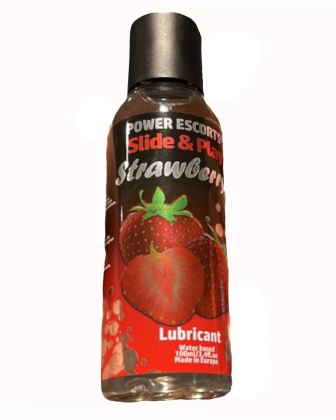 Żel-Power Escorts Strawberry Lubricant 100ml Slide&Play