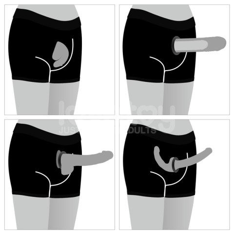 Chic Strap-On shorts (32 - 35 inch waist) Black Chic Strap-On shorts (32 - 35 inch waist) Black