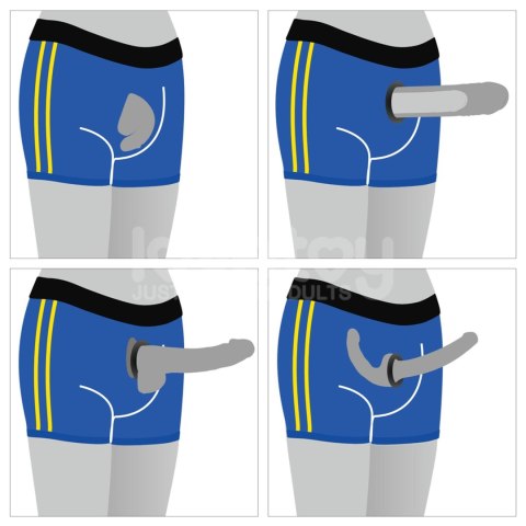 Chic Strap-On shorts (36 - 39 inch waist) Blue Chic Strap-On shorts (36 - 39 inch waist) Blue