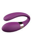 Rewelacyjny wibrator dla PAR lub zabawy SOLO-V-Vibe Purple USB 7 Function / Remote Control