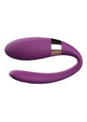 Rewelacyjny wibrator dla PAR lub zabawy SOLO-V-Vibe Purple USB 7 Function / Remote Control