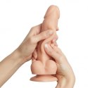 SLIDING SKIN REALISTIC DILDO VANILLA M