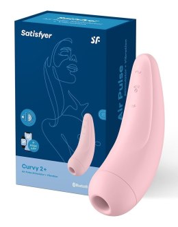 Curvy 2 + to stymulator łechtaczki, który łączy ze sobą stymulację za pomocą fal powietrza oraz wibracji