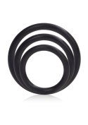 Pierścień-SILICONE SUPPORT RINGS BLACK