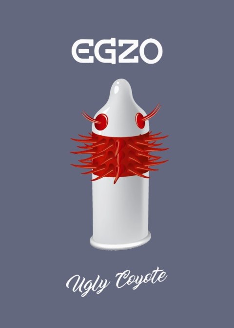 Prezerwatywa zwypustkami-Egzo Ugly Coyote Prezerwatywa zwypustkami-Egzo Ugly Coyote