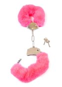 Kajdanki Fetish B - Series- Furry Cuffs Pink