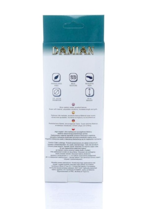 Proteza-Hollow Strap-on Damian Proteza-Hollow Strap-on Damian