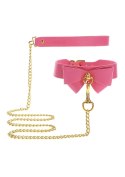 Collar and Leash Pink