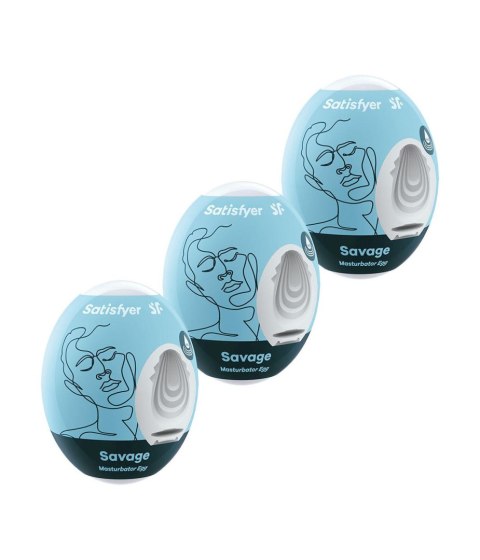 Masturbator-Eggs (set of 3 Savage)