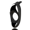 FeelzToys - Zeus Dual Vibe Cock Ring Black