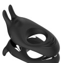 FeelzToys - Zeus Dual Vibe Cock Ring Black