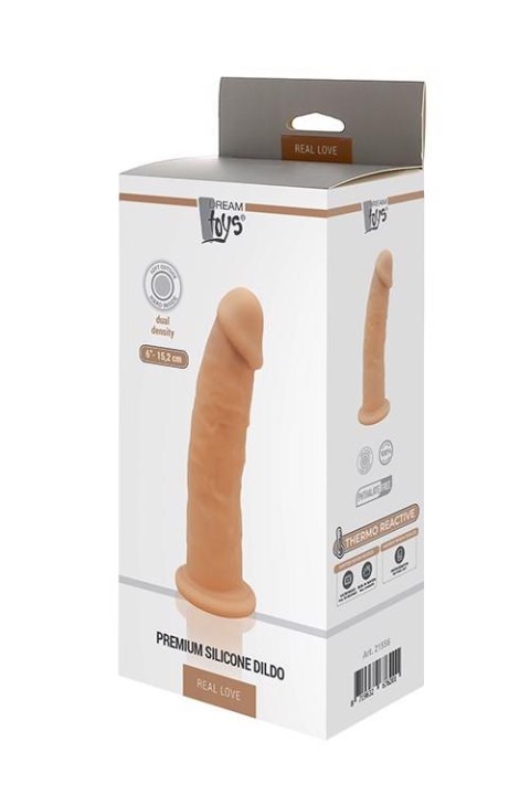 REAL LOVE DILDO 6INCH FLESH