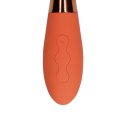 Silicone Rabbit Vibrator with Ribbed Clitoral Stimulator