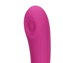 Gen - Rechargeable Triple Action G-Spot Vibrator with Pulse Wave and Vibrating Bristles - Pink