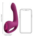 Riko - Rechargeable Triple Action Thumper with Advanced Finger Motion & Pulse Wave Stimulator - Pink