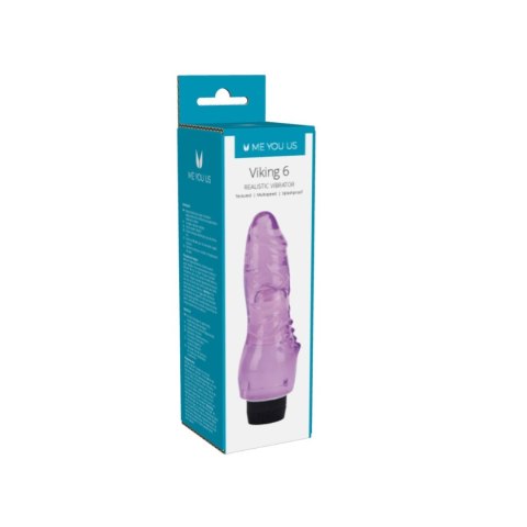 Me You Us Viking Realistic Vibrator Purple Me You Us Viking Realistic Vibrator Purple