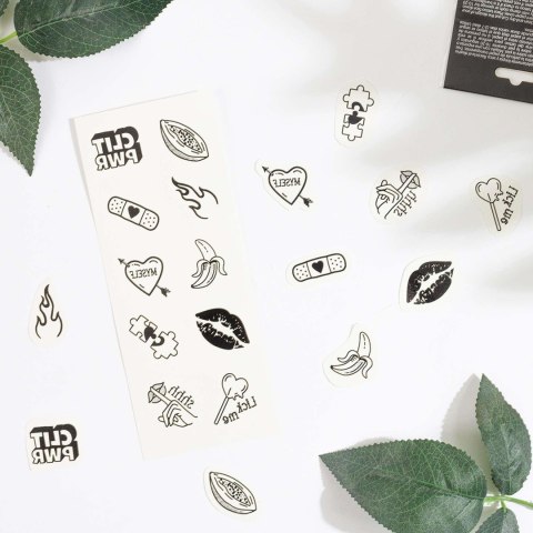 SET of 10 TEMPORARY TATTOOS - CANDY COLLECTION SET of 10 TEMPORARY TATTOOS - CANDY COLLECTION