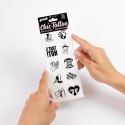 SET of 10 TEMPORARY TATTOOS - KINKY COLLECTION