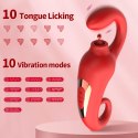 Wibrator-Merfi, 10 vibration functions, 10 frequency tongue licking USB