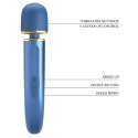 PRETTY LOVE - Colorful Massager Blue, 7 vibration functions 5 levels of speed control