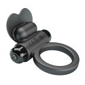 PRETTY LOVE - VIBRANT PENIS RING DEBONAIRE Black, 10 vibration functions