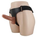 BAILE- Ultra Passionate Harness Realdeal Penis 6.2'' Brown