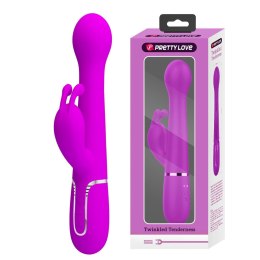 PRETTY LOVE - Dejon Twinkled Tenderness Purple, 7 vibration functions 4 thrusting settings 4 rotation functions