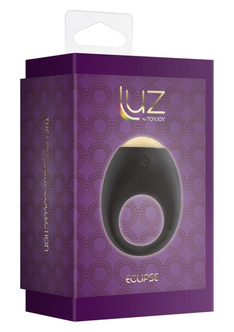 Pierścień-Eclipse Vibrating Cock Ring Black