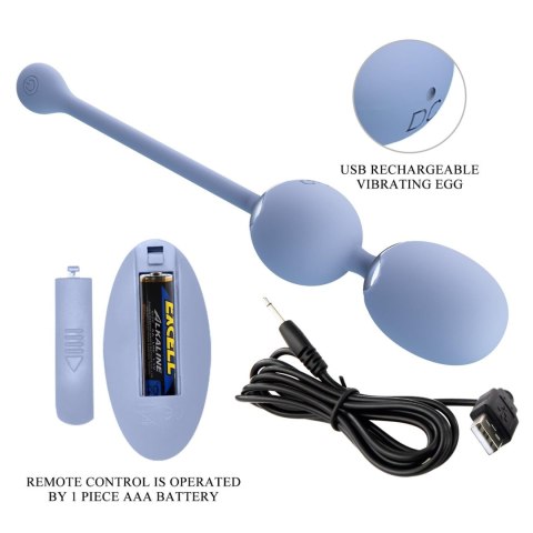 PRETTY LOVE - WILLIE Dream chaser 6, Blue, Wireless remote control 12 vibration functions Memory function PRETTY LOVE - WILLIE Dream chaser 6, Blue, Wireless remote control 12 vibration functions Memory function