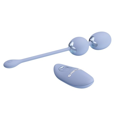 PRETTY LOVE - WILLIE Dream chaser 6, Blue, Wireless remote control 12 vibration functions Memory function PRETTY LOVE - WILLIE Dream chaser 6, Blue, Wireless remote control 12 vibration functions Memory function