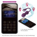 PRETTY LOVE - Elvira dark Purple, 12 vibration functions Mobile APP Long-distance Control