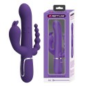 PRETTY LOVE - Cammy Dark Purple, Twinkled Tenderness, 7 thumping functions 7 vibration functions 4 rolling functions