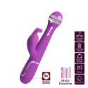 PRETTY LOVE - Dejon Purple, 7 vibration functions 4 thrusting settings 4 rotation functions