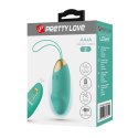 PRETTY LOVE - JULIA Dream chaser 2, Green, Wireless remote control 12 vibration functions