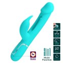 PRETTY LOVE - Kampas Green, 7 vibration functions 4 licking settings