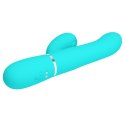 PRETTY LOVE - Mariana light blue, 7 vibration functions, 7 thrusting settings, 4 rolling functions, 4 nodding functions