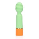 Ribbed Mini Vibrator with USB Charger