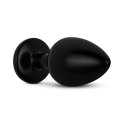 Anal Collection - Butt Plug M - Black/Silver