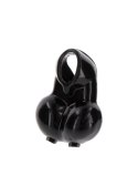 Penis Ring and Scrotum Holder Black