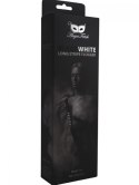 Black White Long Stripe Flogger