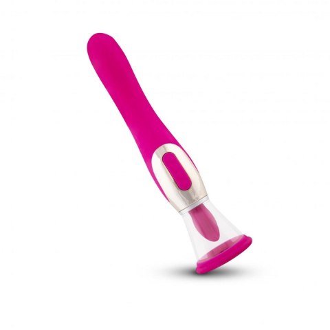 Pleasure Pump With G-Spot Vibrator - Pink Pleasure Pump With G-Spot Vibrator - Pink