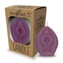 Eden's Candle - Vanilla Scented Vagina - Eggplant