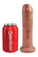 KING COCK 7 INCH UNCUT TAN